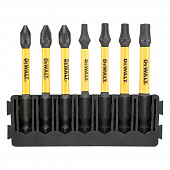 Касета з бітами DeWALT FlexTorq, L = 57 мм, біти Рz1, Рz2 - 2 шт, T15, T20, T25, T30