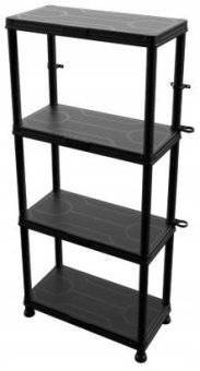 QBRICK SYSTEM Система стелажів REGULAR 60/30см, 4 полиці, 100 кг (5901238261865)