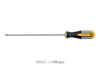 VOREL Викрутка хрестова : "Pozidriv" PZ1 х 200 мм. Cr-V  | 60935