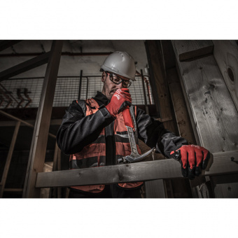 MILWAUKEE Стальной молоток с прямым гвоздодером 16 унций/450 грамм (1 шт) | 4932478653