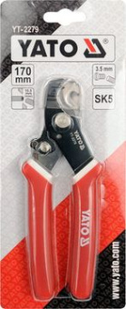 YATO Ножиці для кабелю YATO: Ø=10.5 мм, l=170 мм  | YT-2279