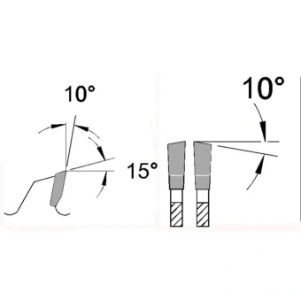 Диск пильный по дереву 260х3.2х2.2х30 мм, Z=40, форма зуба UW (ATB), продольный рез PROFITOOL