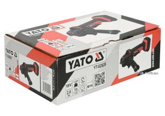 YATO Аккумуляторная болгарка YATO YT-82826