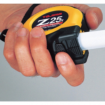 TAJIMA Рулетка строительная усиленная Z-Lock, Z5L80MY - 8м/25мм