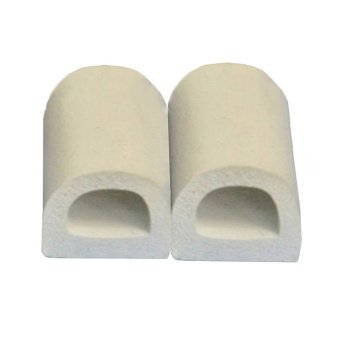 Ущільнювач самоклеючий D, білий, 6х9мм, 100м Technics | 10-771