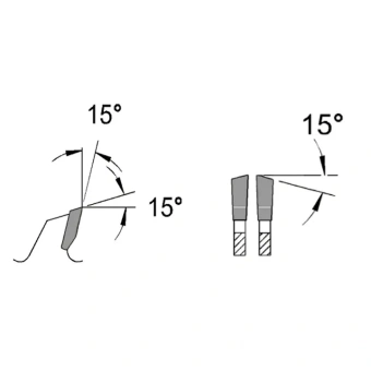 Диск пиляльний 165х2,6х1,6х30 мм, Z=36, форма зубця W (ATB), нахил зубця 15° PROFITOOL 2116502 