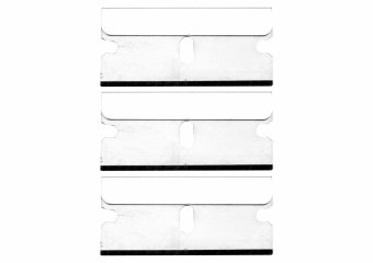 VOREL Скребок для скла і ущільнювачів скла. l= 285 мм. леза 40 мм (3 шт.)  | 06790