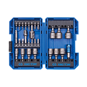 KING TONY Набор вставок бит 1/4 дюйма 27 предметов | 1027CRA