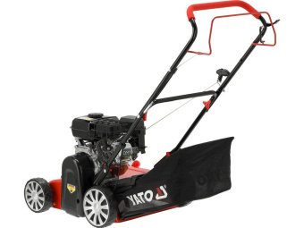 Аератор/Скарифікатор бензиновий YATO: 3,5кВт, шир- 38см, глиб- 8-12мм, збір.- 40 л