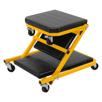 Лежак-сидіння для ремонту VOREL на 6 колесах; 91х41х12см, для навант. леж./сид. полож-150/120 кг [1]