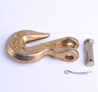 Крюк крановый с серьгой G-70, кованый, 5/8"
