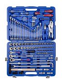 KING TONY Набор инструментов универсальный 143 ед. 1/4"+1/2"+3/8" 6-ти гранные | SC9543MR