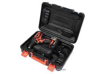 YATO Шуруповерт-дриль акумуляторний Li-Ion YATO: V=18В, крутн.мом.-40Нм,2 Агод, патрон Ø≤13мм в кейс