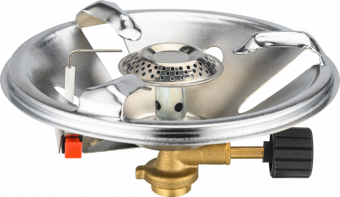 VIROK Пальник газовий туристичний з різьбовим (7/16) з'єднанням. Piezo  | 44V173