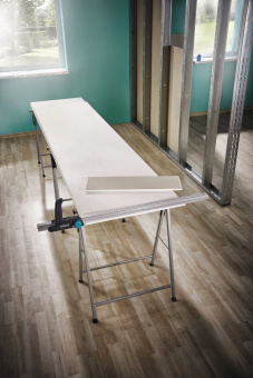 Wolfcraft резак для гипсокартона с направляющей  // 4014000