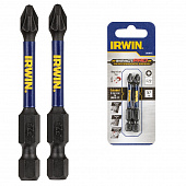 IRWIN Бита IMPACT PRO 1/4"/57мм PZ3 2шт, | IW6061414