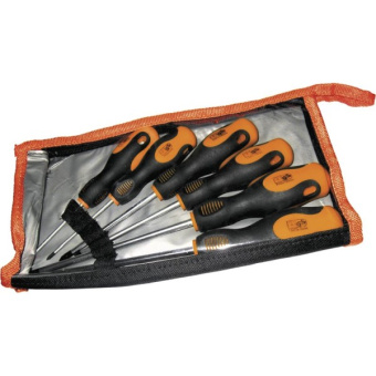 Miol Набір викруток (6 шт) CrV, ерго ручка (у сумці)