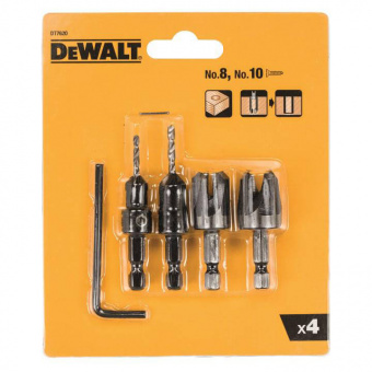 Набор системы сверления отверстий по дереву 5 предметов DeWALT DT7620