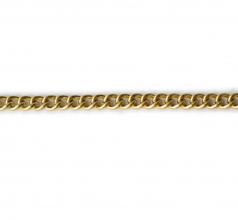 Цепь "Декор" 1,2 золотая, бухта 25 мп