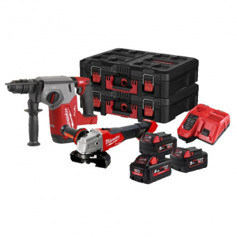 MILWAUKEE Набор аккумуляторных инструментов M18 FPP2AJ2-502X | 4933481021