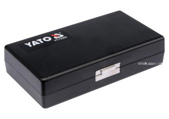 YATO Мікрометр YATO з LCD цифровою шкалою, точністю 0.001 мм в діапазоні 0 - 25 мм  | YT-72305