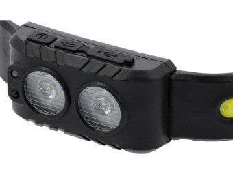 Ліхтар на чоло акумулят світлодіодн STHOR 0,5+1 Вт;аку PO-LI 3,7 В, 400 мA×Г,5 режимів, 200 lm [80]