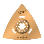 MILWAUKEE Полотно шліфувальне STARLOCKTCG для б/функціонального інструмента, 80х80х80мм | 48906054