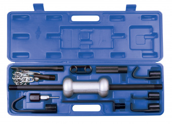 KING TONY Набор для кузовного ремонта (обратный молоток и 9 насадок), 10 пр. | 9CH01