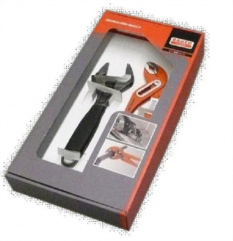 BAHCO 224D-9031-T Набор переставные клещи 224D + разводной ключ 9031