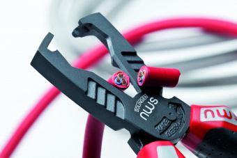 NWS  Щипці для зняття ізоляції : L=180 мм, Ø≤16 мм | 1451-69-180