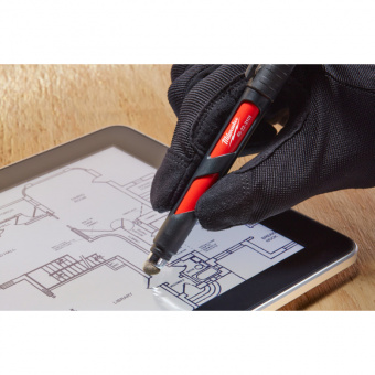 MILWAUKEE Маркер для будмайданчика InkZAll , тонкий, чорний,з стілусом | 48223101