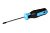 Отвертка крестовая обрезиненная рукоятка CrV PH2x150 (Phillips) APRO