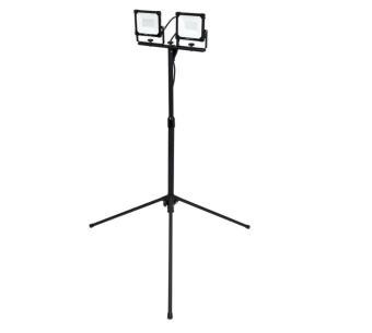 YATO Прожектори з SMD-діодним випромін. YATO: 2x 30 Вт, 230 В, x2850 Lm, на штативі h= 0.6-1.22 м  |