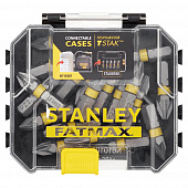 STANLEY Набор бит FatMax, Pozidriv, Pz2, L=25 мм, 20 шт, пластиковый кейс
