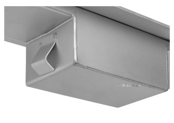 FALA Трап стіновий зливний з нержавіючої сталі "BRICK" ; 40х 4х 5 см  | 75351