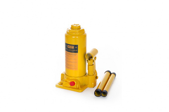 Домкрат гидравлический бутылочный 5т (выс подъема 200-405мм) СИЛА