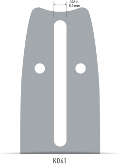 Шина 40 см (16) OREGON 160MLBK041