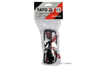 YATO Окуляри захисні YATO відкриті, прозорі, зі зміцненими еластичними дужками  | YT-73700