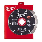 MILWAUKEE Диск алмазнийDSU 125, Ø125мм | 4932373147