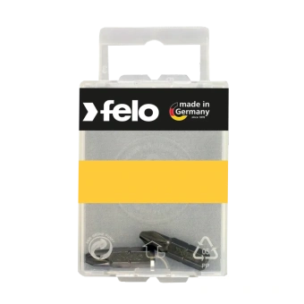 Бита FELO INDUSTRIAL PH3x25 мм, шестигранный хвостовик 1/4, форма С 6,3, блистер 2 шт (02203036)