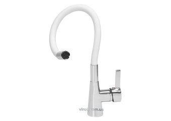 FALA Змішувач води "FLEXIBLE" для раковини з гнучкою білою лійкою  | 75706