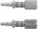 Насадка викруткова YATO TORX T8 х 25мм. HEX 1/4", покрита нікелем, 2шт.[10]