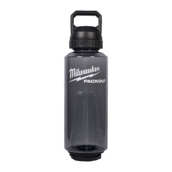 MILWAUKEE Пляшка для води PACKOUT, 1420 мл, чорна