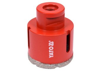 YATO Свердло по кераміці і гресу в сух. і мокр YATO: Ø=51мм, з алмаз пругом до шліфмашин. кріплен-М1