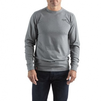 MILWAUKEE Футболка HTLS легка з довгим рукавом, сіра, розмір M | 4932492989