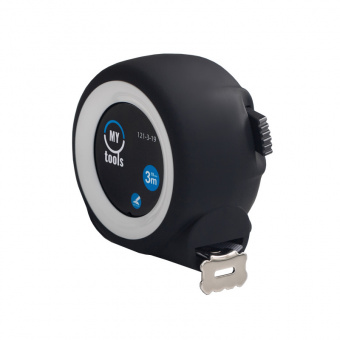 My Tools 121-3-19 Рулетка вимірювальна Black edition, 3м х19мм