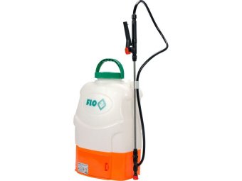 FLO Оприскувач акумуляторний ранцевий : 12В, 8 АГод, бак- 16 л, продукт.- 3 л/хв  | 89611