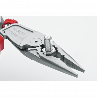 NWS  Плоскогубці комбіновані "Ergo Multi" з ізольов. ручками VDE до 1000 В: вигнуті 45°, L= 200 мм |