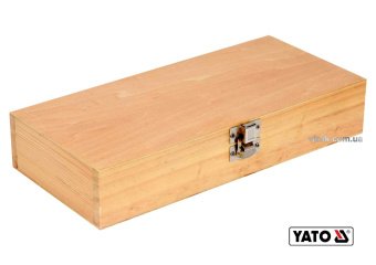 YATO Свердла по дереву: коронки і фрези YATO : Ø=15-35 мм, l=110/90 мм- коронки/фрези, 10 шт  | YT-3