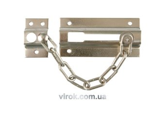 VOREL Замок-ланцюг для дверей /хромований/  | 77910